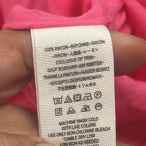 Free people she's A waterfall pink midi dress size 8 - Picture 11 of 11